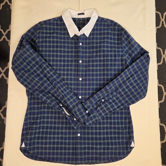 J.Crew button down shirt. New and crisp - Picture 1 of 12